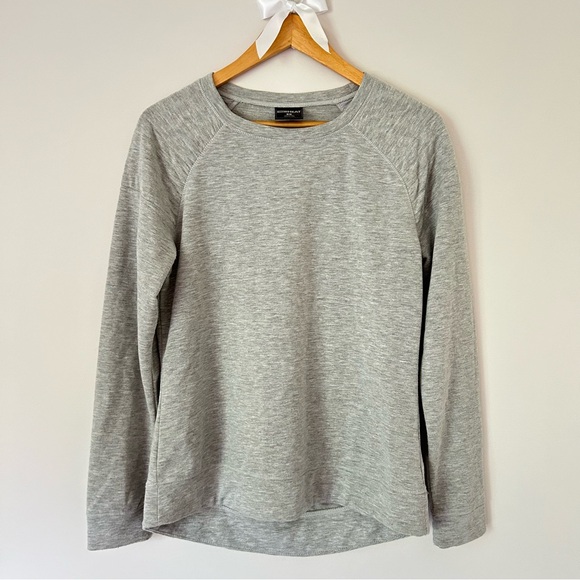 32 Degree Heat Light Gray Pullover Sweatshirt Layer - Picture 1 of 3